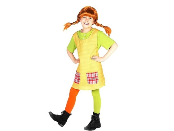 Pippi Calzelunghe, Costume Pippi Calzelunghe, Pippi Calzelunghe, Ragazze Pippi  Calzelunghe, Pippi Calzelunghe Cosplay UK -  Italia