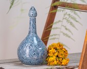 Vintage Japanese Arita yaki porcelain vase