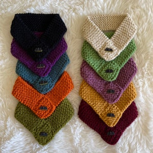Bat Knit Pet Scarf