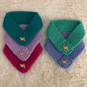 Conch Shell Knit Pet Scarf