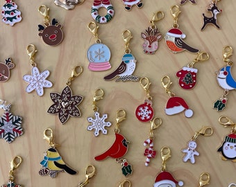 Dije para collar de mascota de invierno/navidad