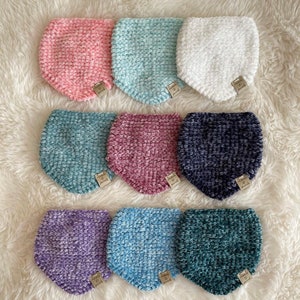 Velvet Knit Pet Bandana