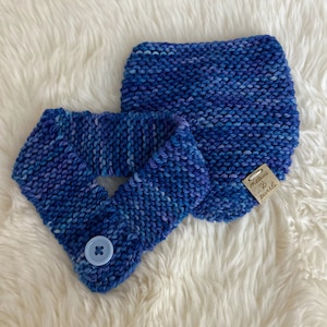 Winter Wonderland Knit Pet Bandana/Scarf