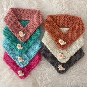 Cat & Yarn Knit Pet Scarf