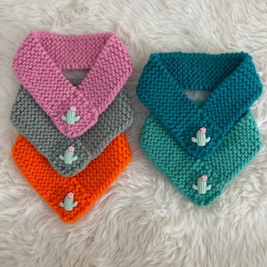 Cactus Knit Pet Scarf