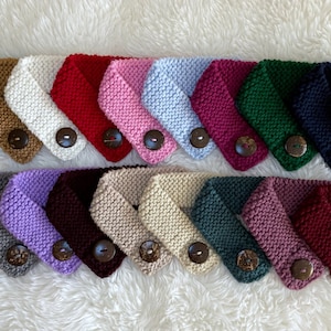 Winter Basics Knit Pet Scarves