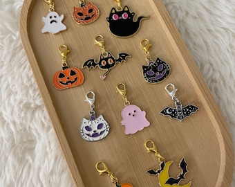 Dije para collar de mascota de otoño/Halloween