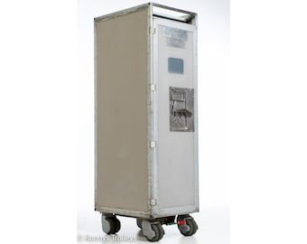 Driessen TAP Air Portugal 1/2 size airline TROLLEY 1996; Airplane Galley Cart, Catering Cart, rolling cocktail bar, FREE shipping