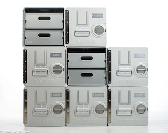 NEW Atlas Airplane Containers: Thai Bamboo Airways - Anodized Aluminum Storage Box (set of 8)