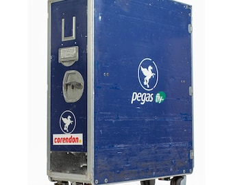 Pegas Fly Airline Trolley, Full Size Blue Diethelm Keller Cart