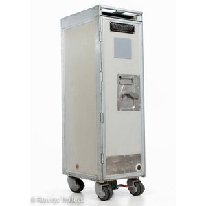 Diethelm Keller TAP Air Portugal 1/2 size airline TROLLEY; Airplane Galley Cart, Catering Cart, Rolling Cocktail Bar, around 2000.