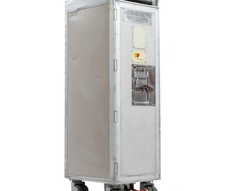 Driessen TAP Air Portugal 1/2 size airline TROLLEY 1996; Airplane Galley Cart, Catering Cart, rolling cocktail bar.