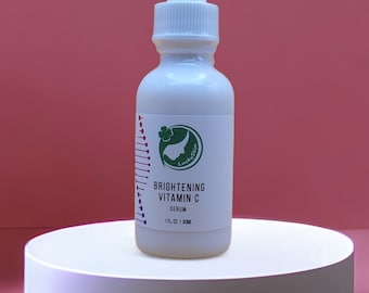 Brightening Vitamin C Serum, Ferfulic Acid, Hyaluronic Acid, Hydration, Rosemary Extract, facial , skincare