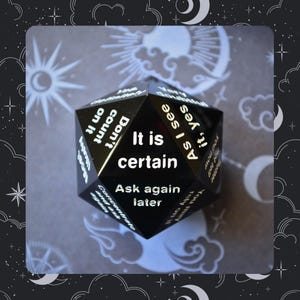 Divinazione d20 / D&D TTRPG Dadi Regalo Nerd