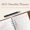2025 Weekly Planner Printable Week on Two Pages A4, A5, US Letter, Half ...