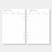 Half Letter, Assignment Planner &amp; Tracker Printable Homework, Study ...