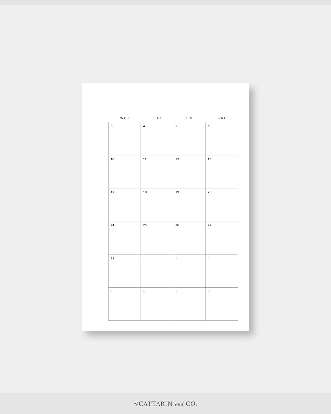 Pocket 2021 2022 Monthly Planner Printable Calendar On Two Etsy