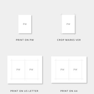 Personal Wide, Weekly Planner Printable | Week on Two Pages | Undated ...