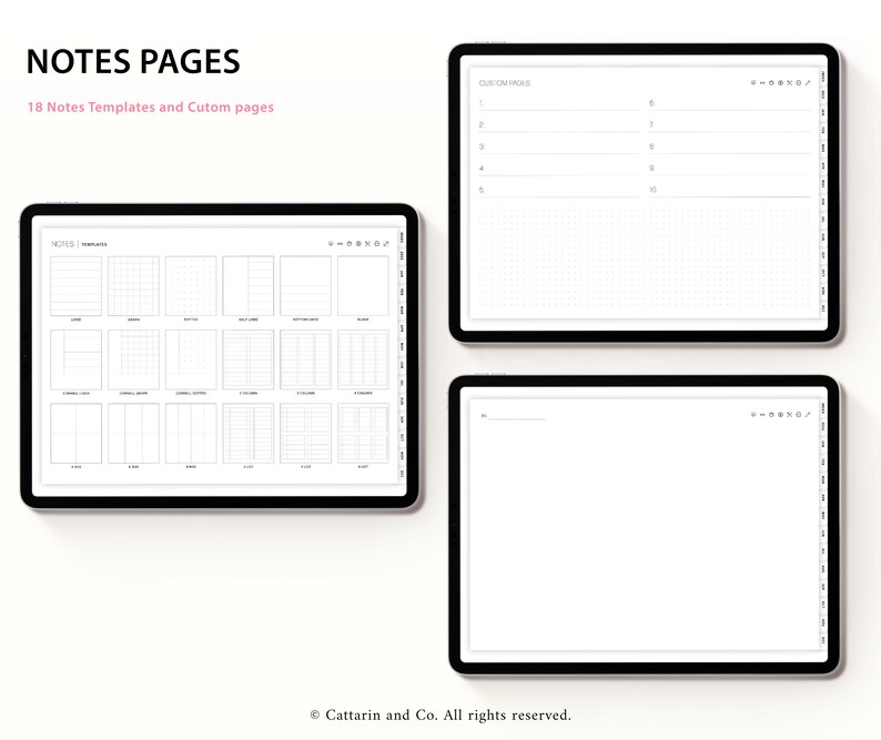 2022 2023 Digital Planner iPad Planner Goodnotes Planner Etsy