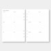 A5, Yearly Overview Printable Year on Two Pages Year at a Glance Annual ...