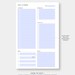 Half Letter, Daily Planner Printable | Fillable , Editable | Day on One ...