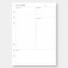 A5, Daily Planner Printable | Day on One Page | Undated Simple Template ...