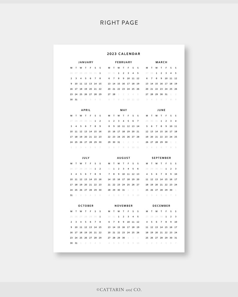 fc-compact-2022-2023-yearly-calendar-printable-year-at-a-etsy-canada