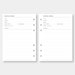 A6, Reading Journal, Log Printable Set | Book Review, List | Simple ...