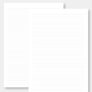 A4 | US Letter, Lined Notes, Grid Paper, Dot Grid Set | Essential ...
