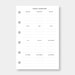 Pocket, Yearly Overview Printable Year at a Glance Annual Planner ...