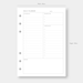A6, Daily Planner Printable Day on One Page Undated Simple Template ...