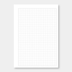 Personal Wide, Undated Weekly Planner Grid Paper | Week on Two Pages ...