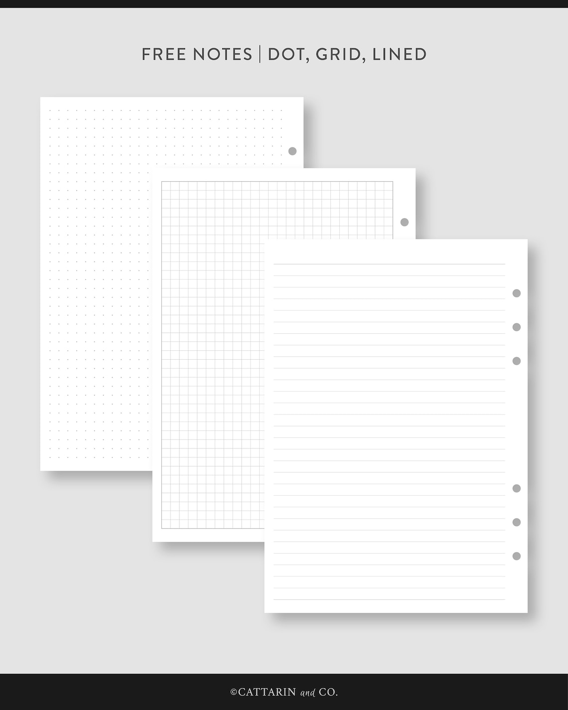 A5 Daily Planner Bundle Printable Pdf Inserts Daily Etsy