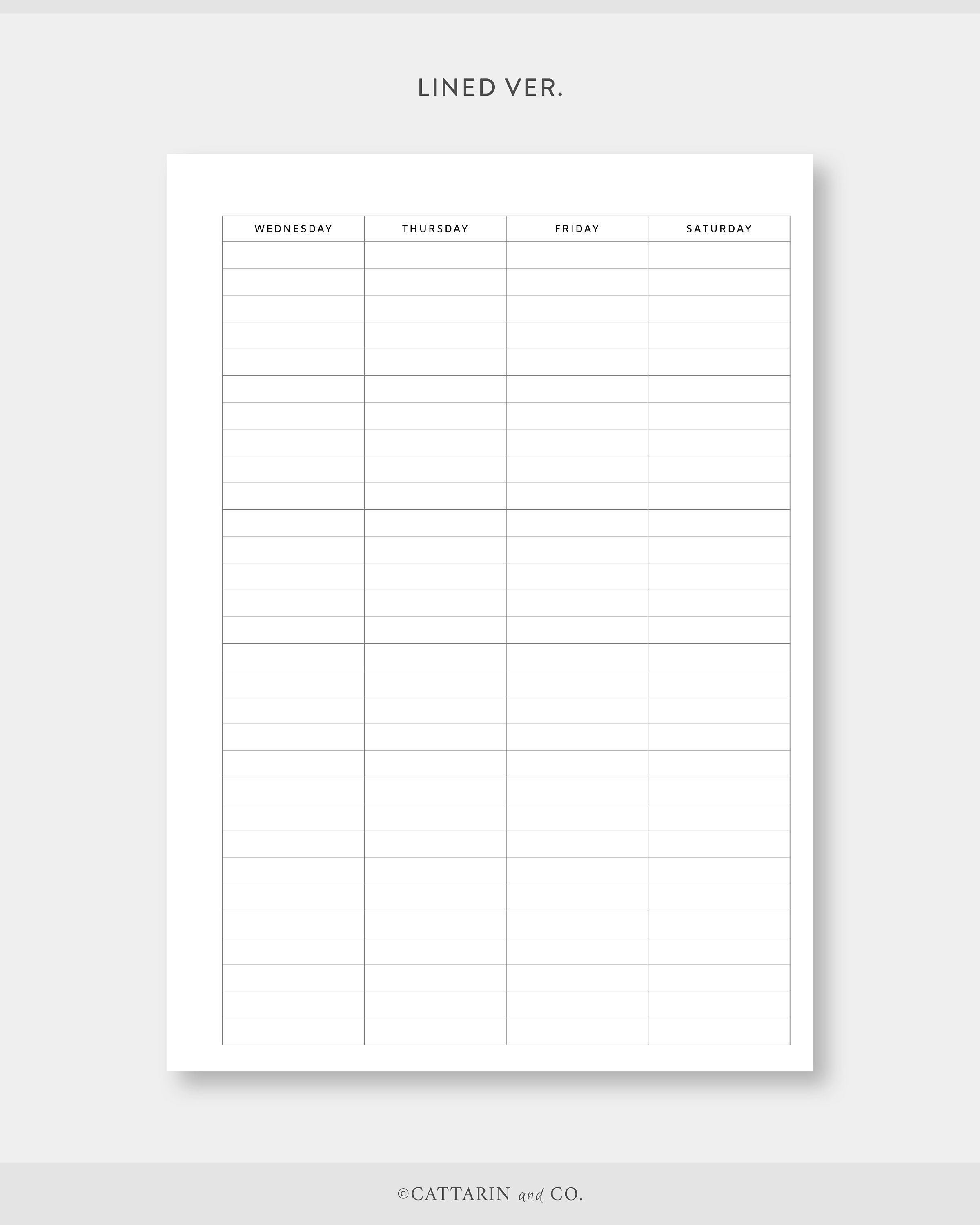 A5 Minimalist Monthly Planner Printable Calendar Month on - Etsy