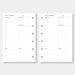 Pocket, Daily Planner Printable Fillable , Editable Day on One Page ...