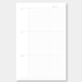 Half Letter, 5 Days Weekly Planner Printable Monday - Friday, Grid ...