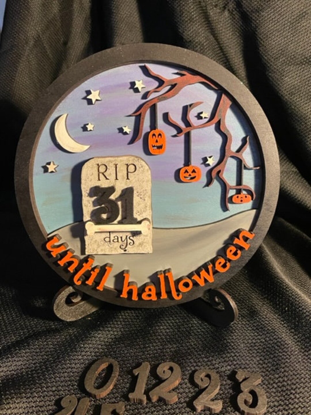 Halloween Countdown Days Till Halloween Halloween Countdown - Etsy