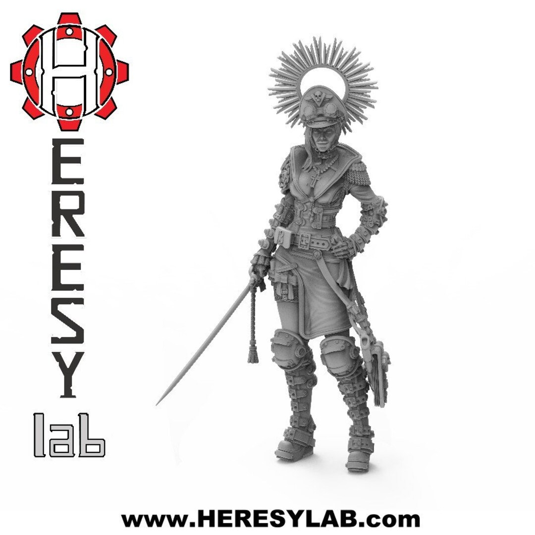 HL019 Female Commissar Iron Lady Etsy