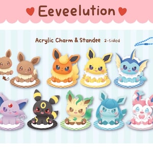 Evoli - Acrylanhänger und Standee