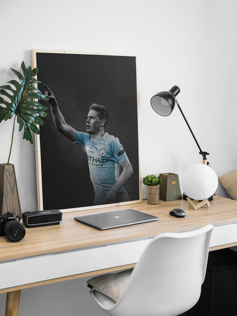Kevin De Bruyne Man City Art Print