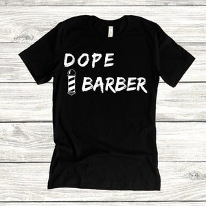 Funny Barber T-Shirt, Barber Shop Gift for Hair Stylist, Professional Baber Gift for Men, Short-Sleeve Unisex T-Shirt, Dope Barber Shirt