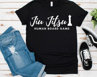 Jiu Jitsu Game Board Shirt, Brazilian Jiu Jitsu Shirt, Martial Arts Gift, Funny Jiu Jitsu Gift, Self Defense Shirt, Unisex Shirt, Youth