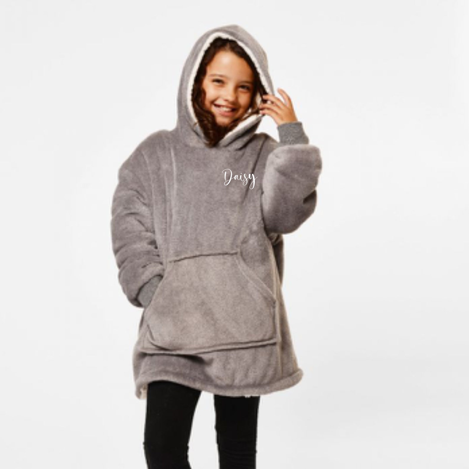 Personalised Children's snuggle hoodie / snuggle blanket / Etsy