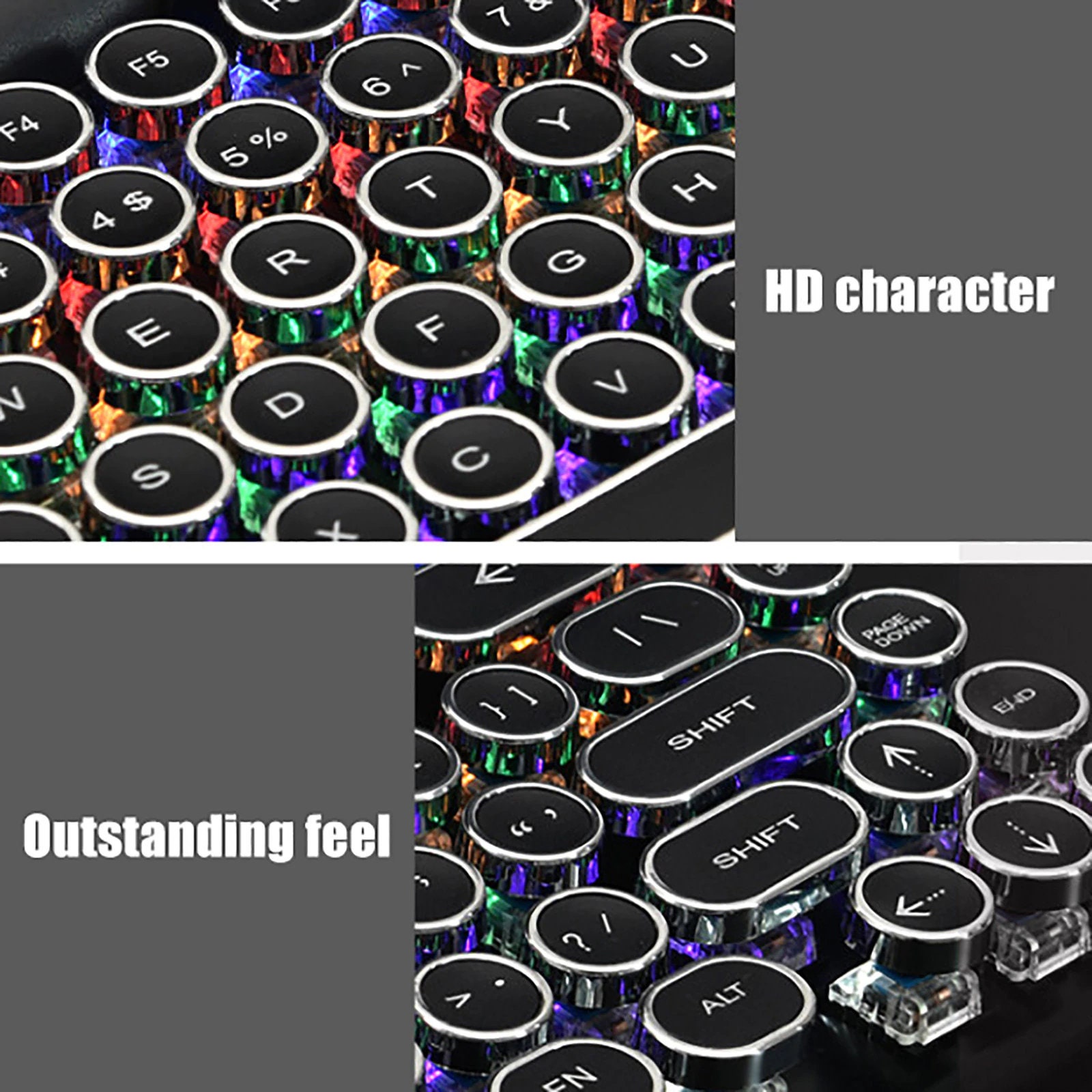 Retro Vintage Typewriter Mechanical Keyboard Etsy