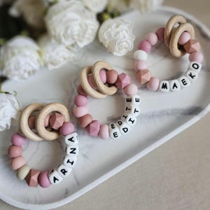 Personalised Baby Rattle Toy | Custom Baby Name Gift.