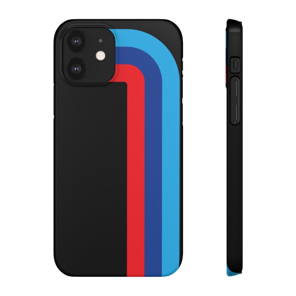 BMW M iPhone Hülle Snap Case SCHWARZ Etsy
