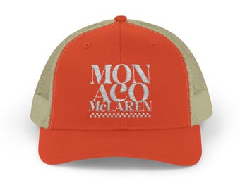 Monaco McLaren Racing Snapback Trucker Cap | Motorsport Team Hat