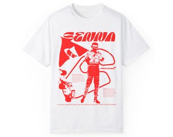 Retro Ayrton Senna T-Shirt: Motorsports Racing Tee