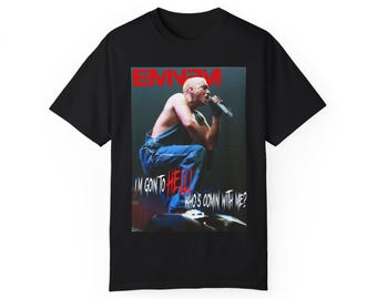 Eminem T-shirt: "I'm going to HELL!" Graphic Tee