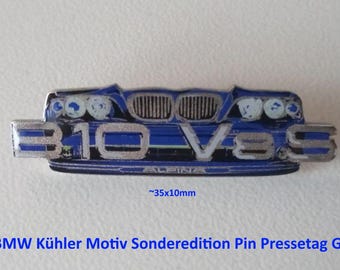 Alpina Legacy in a Pin – BMW B10 V8S Geneva Show Badge